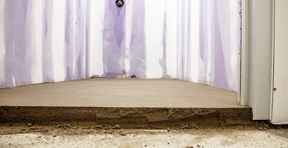 industrial flooring in dairy plant