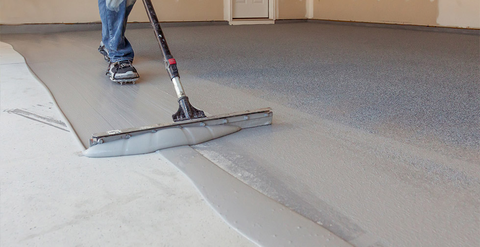 industrial epoxy flooring installation