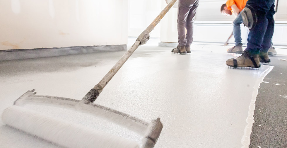 industrial epoxy flooring installation