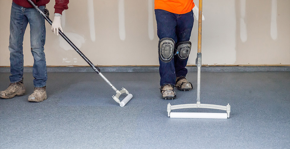 industrial epoxy flooring installation