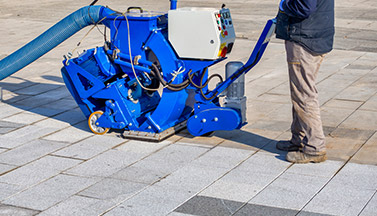 shot blasting commercial flooring